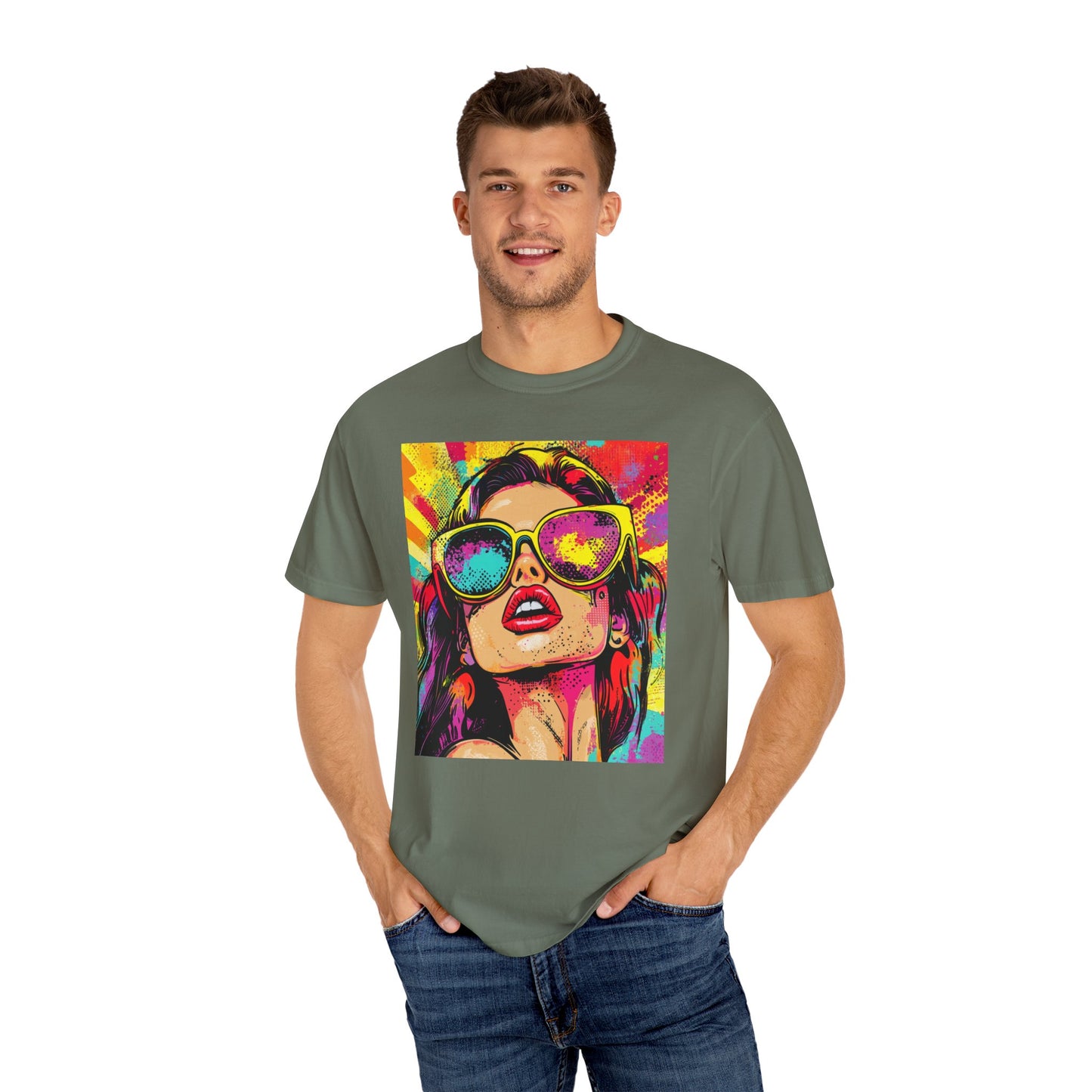 Pop Art Queenie Unisex T-paita