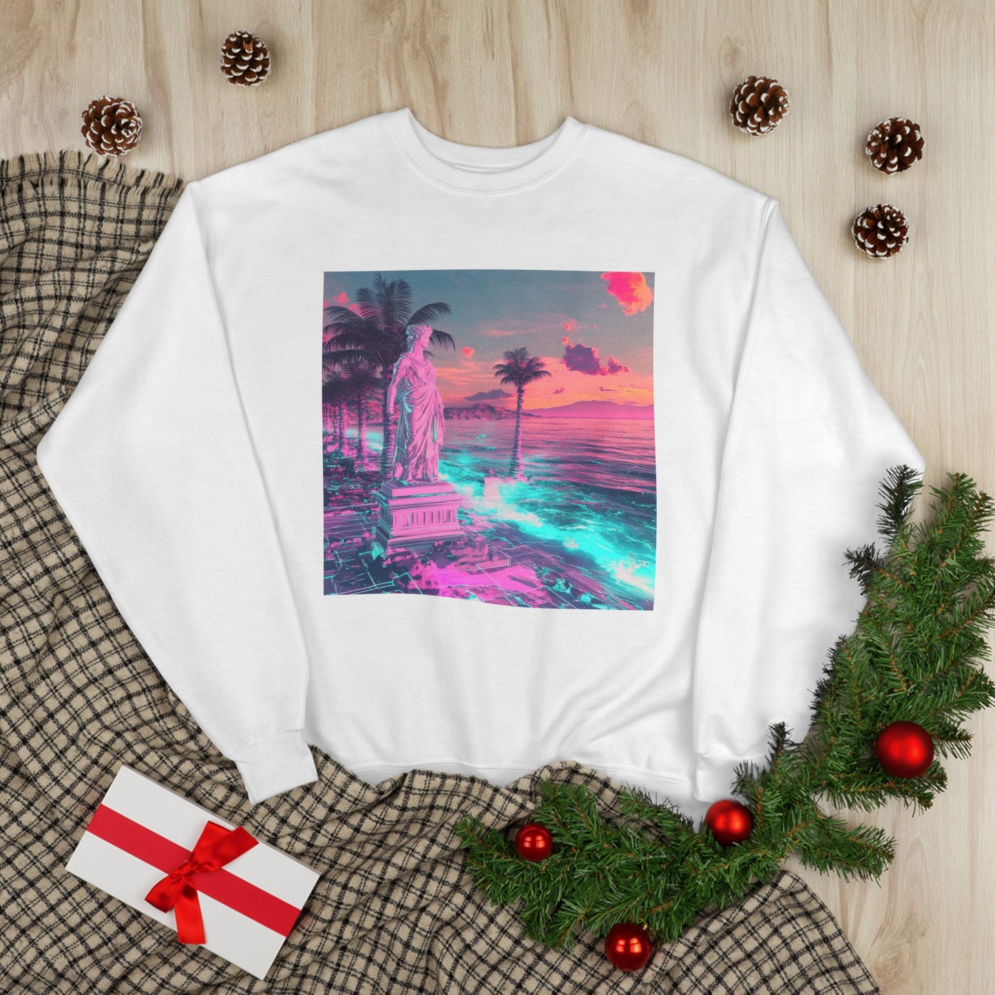 Unisex EcoSmart® Crewneck Sweatshirt – Beach Dreams