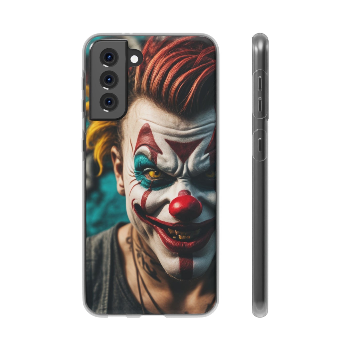 Mobile phone cover, he clown