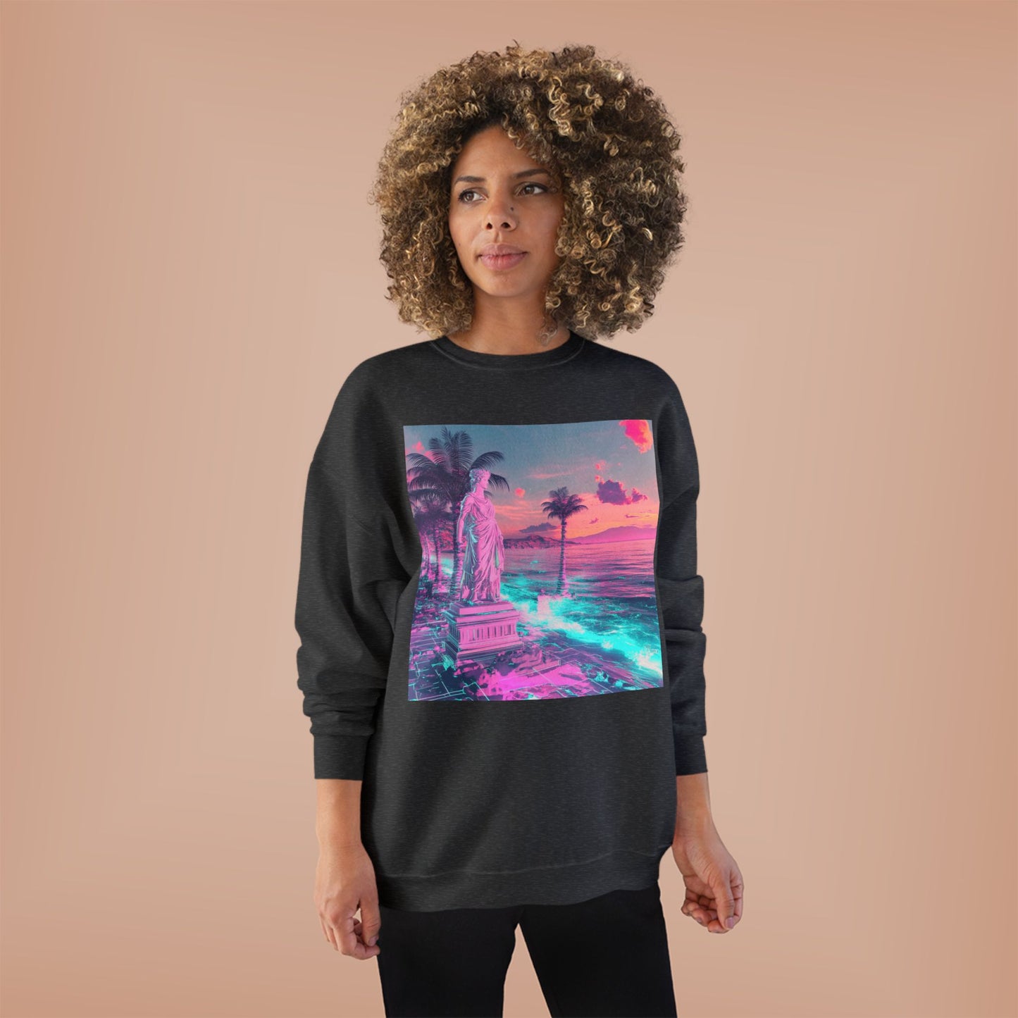 Unisex EcoSmart® Crewneck Sweatshirt – Beach Dreams