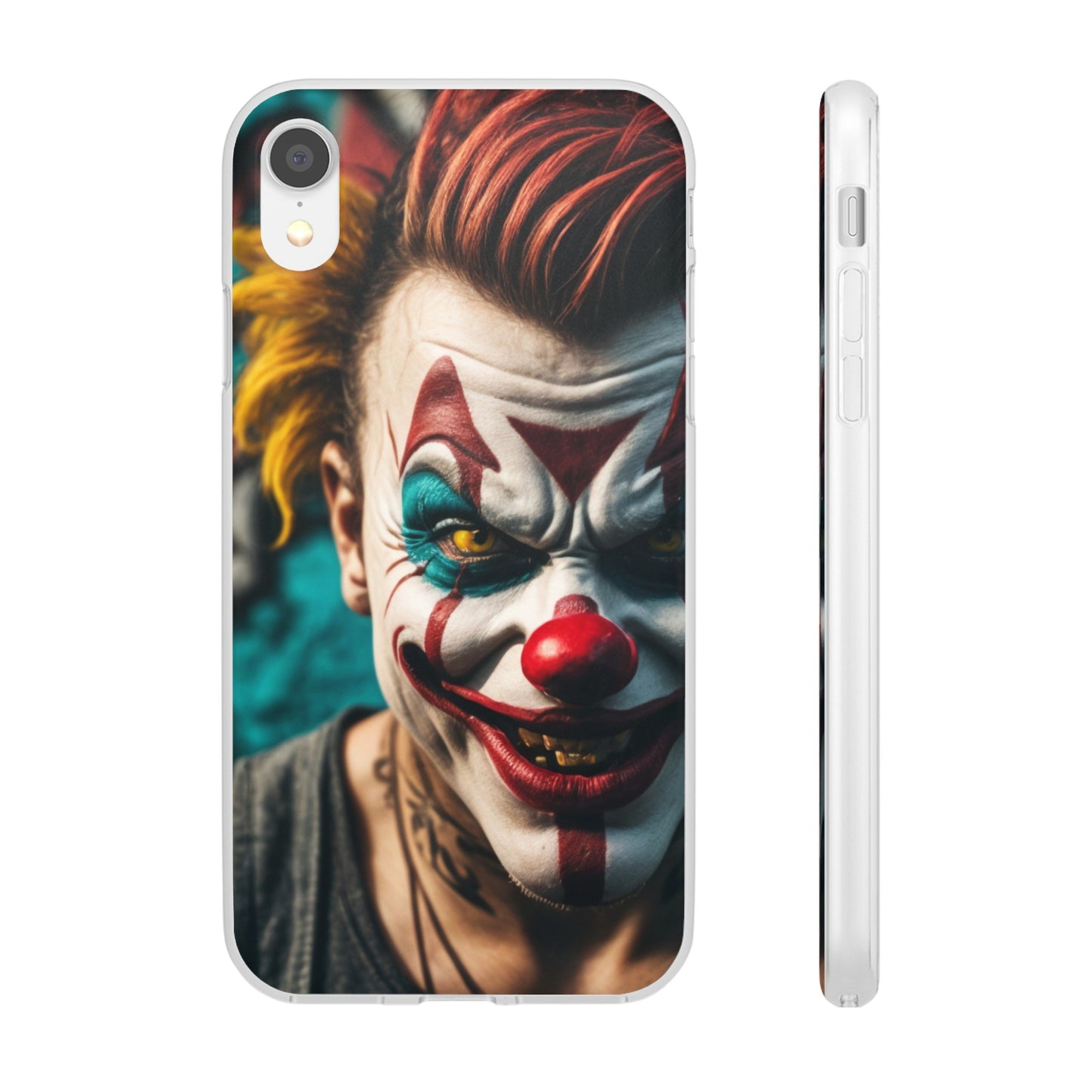 Mobile phone cover, he clown