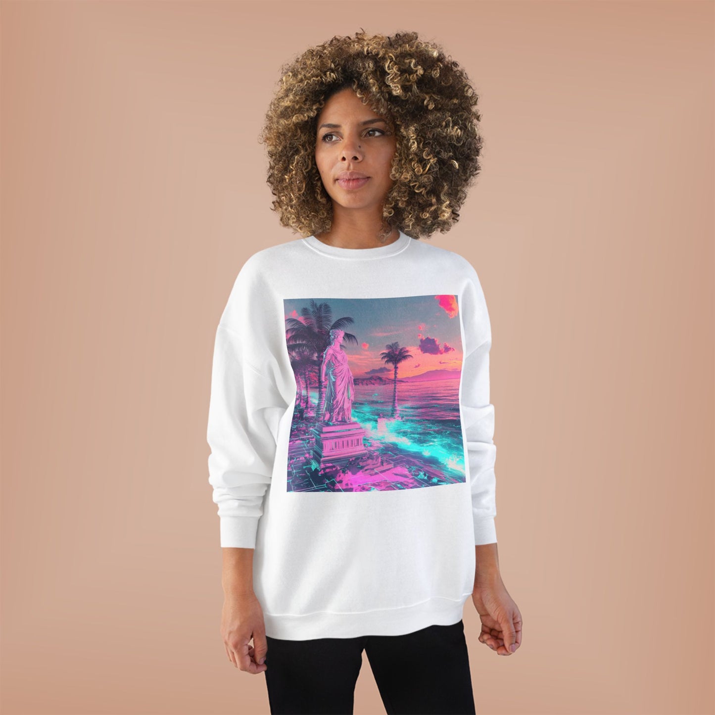 Unisex EcoSmart® Crewneck Sweatshirt – Beach Dreams