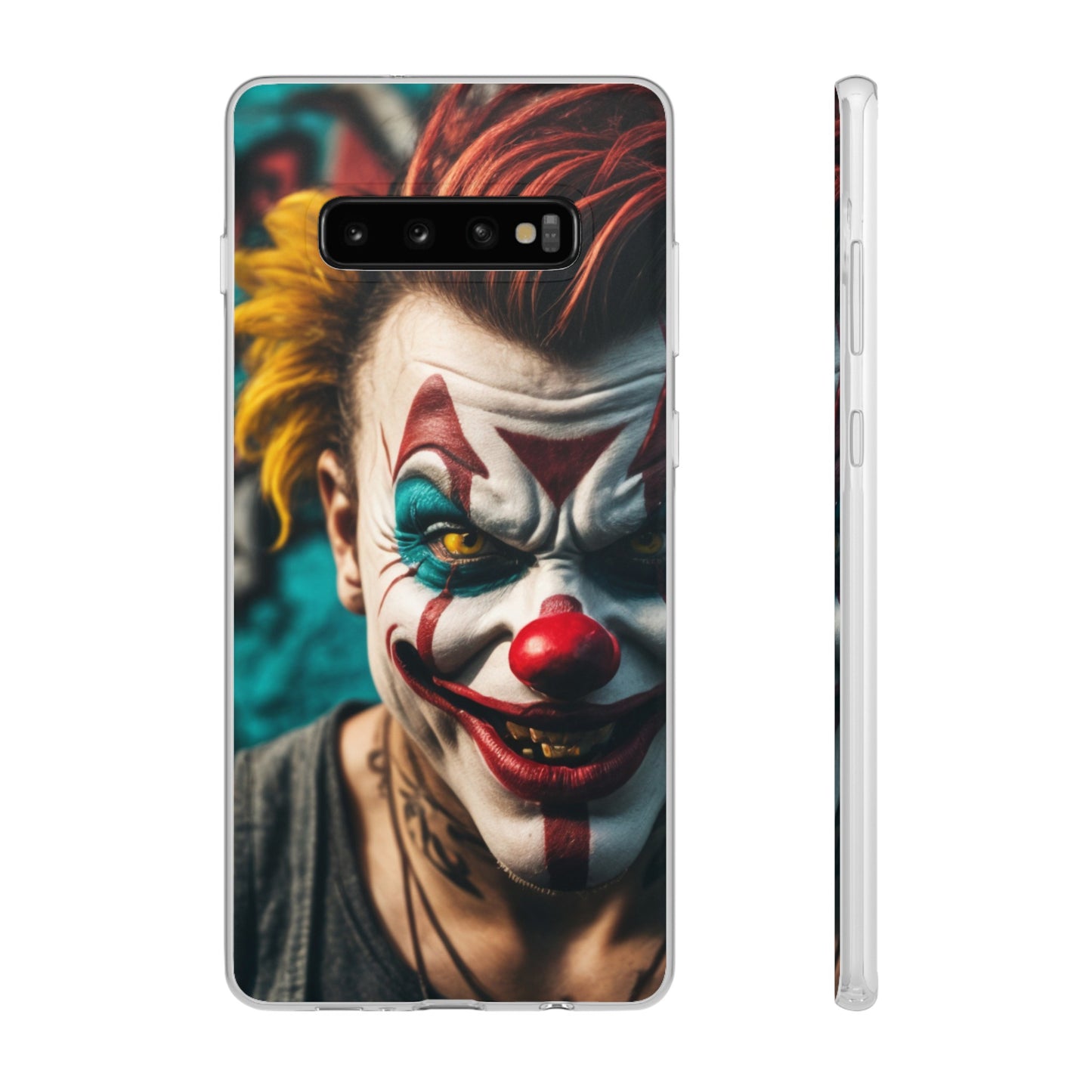 Mobile phone cover, he clown