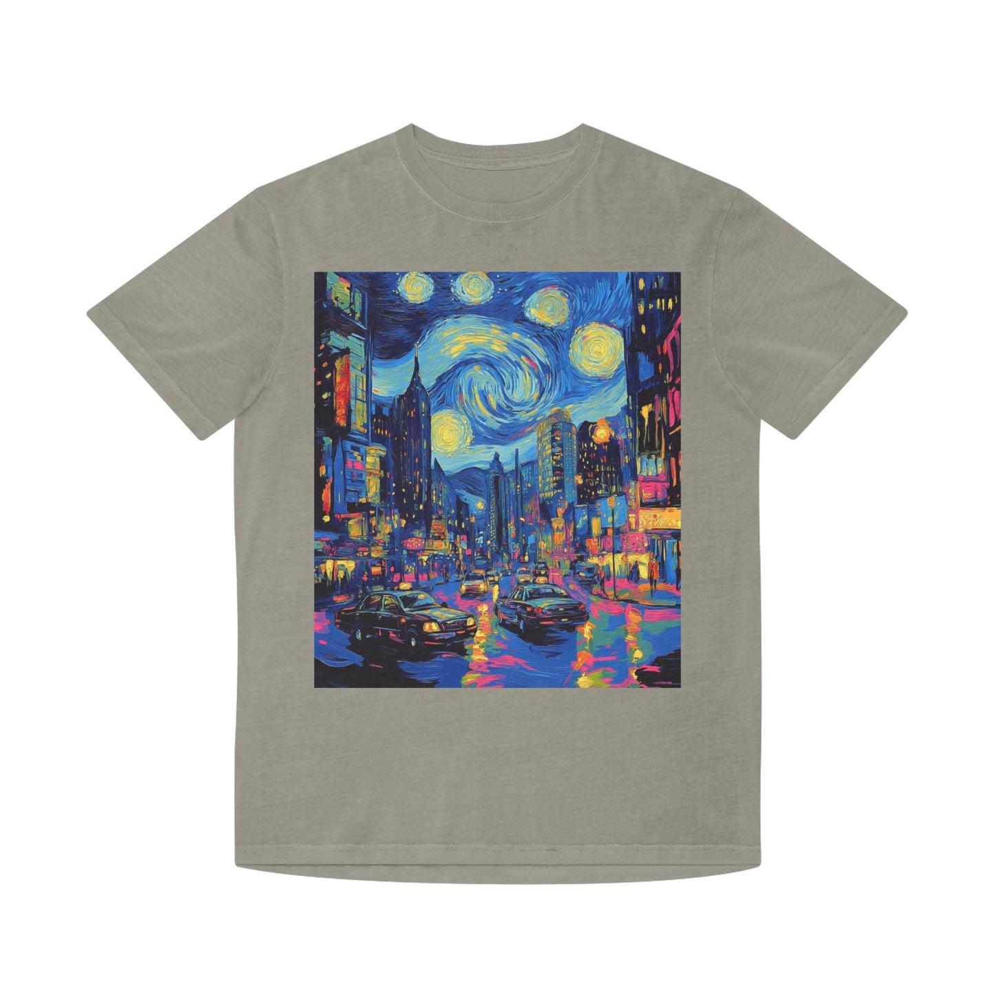 Unisex Faded Shirt  -Starry Night