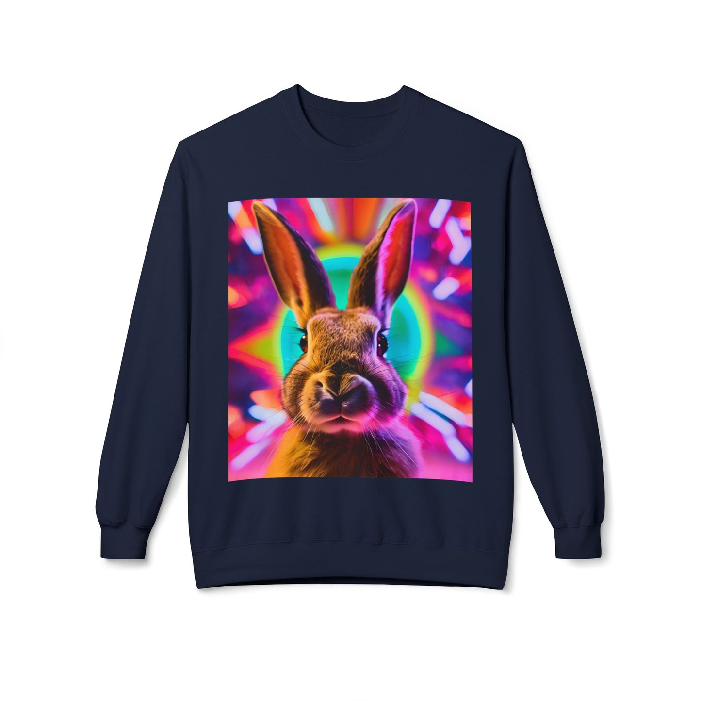 Unisex collegepaita Naughty Rabbit