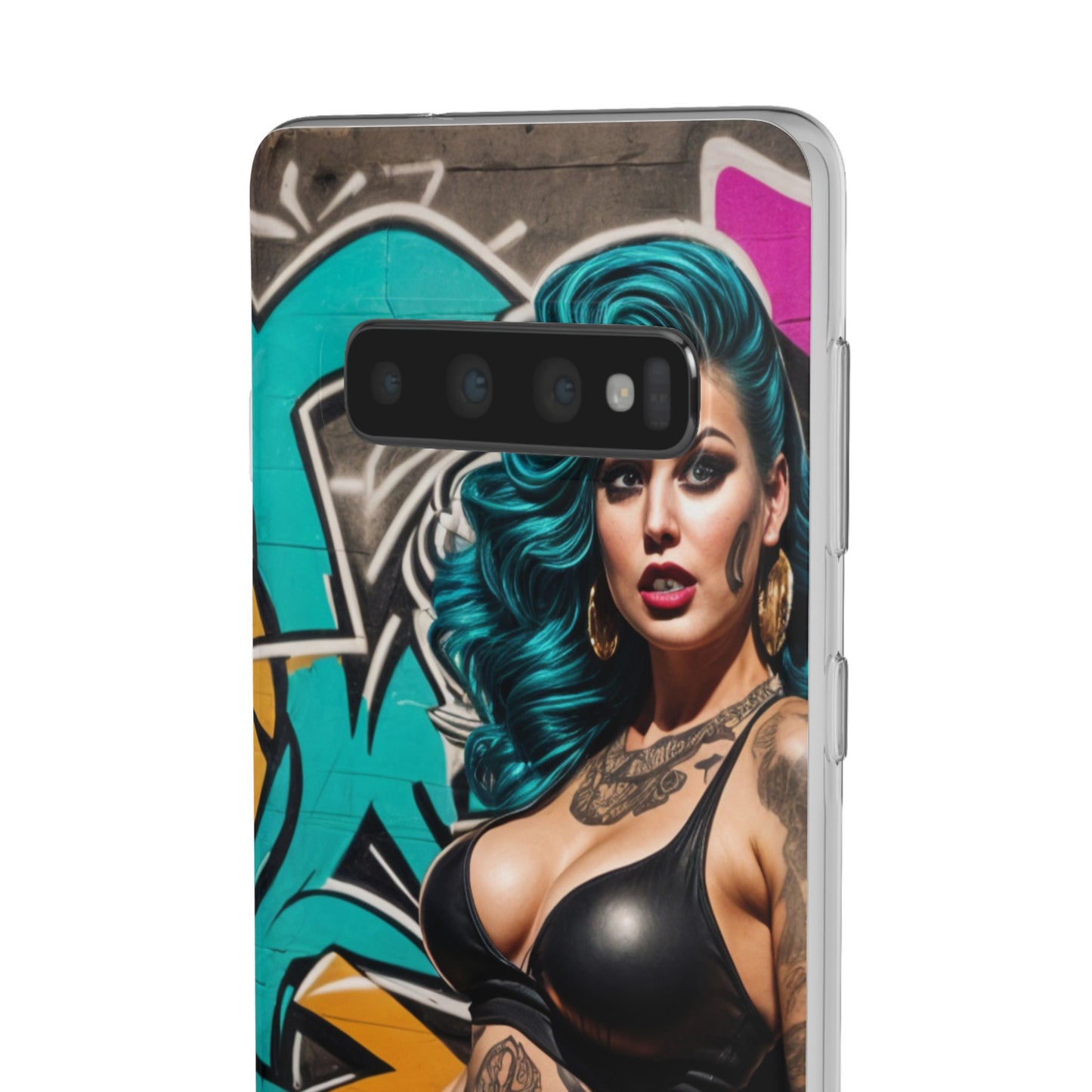 Mobile phone cover, urban queen