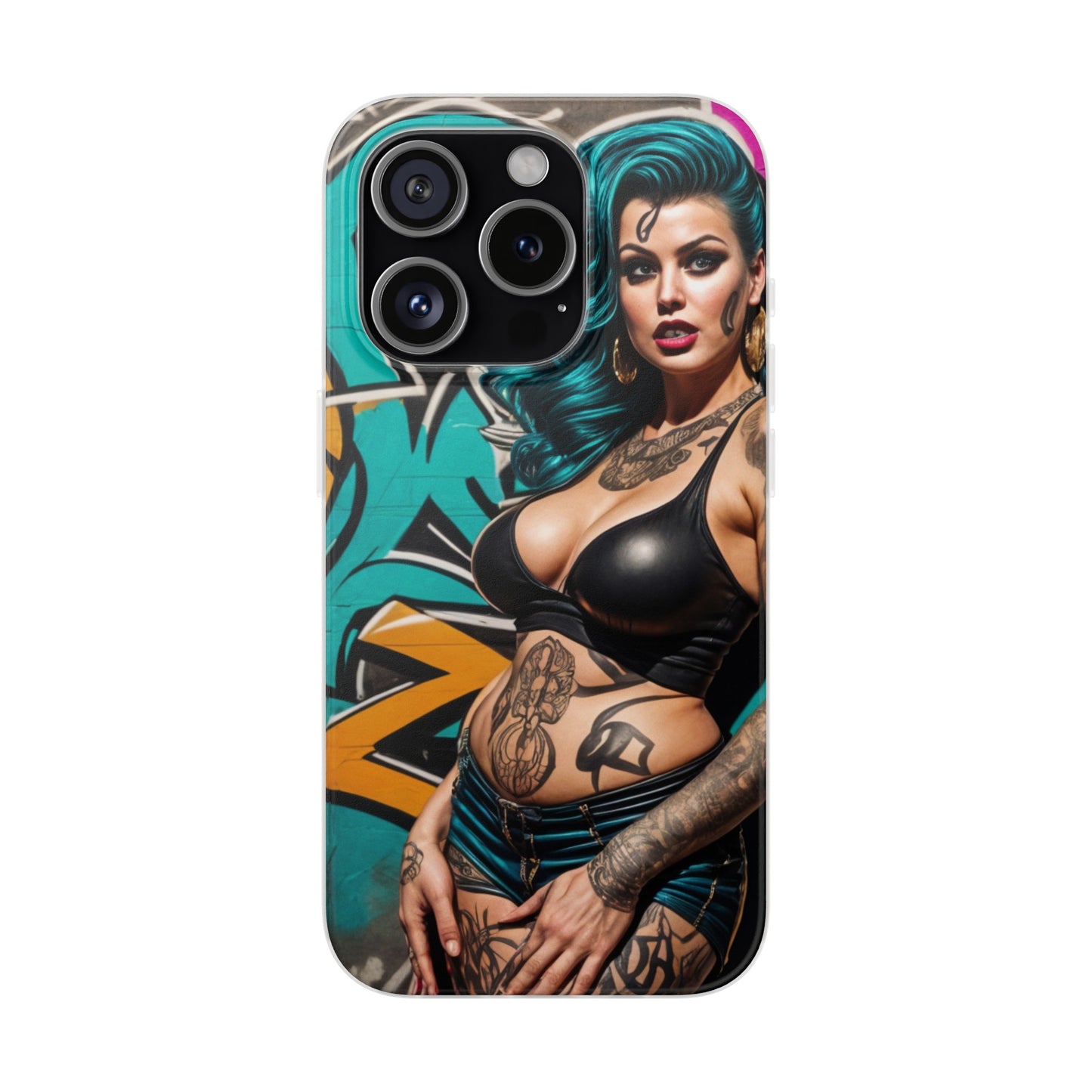 Mobile phone cover, urban queen