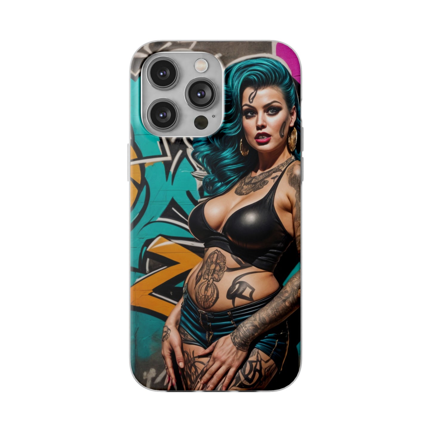 Mobile phone cover, urban queen