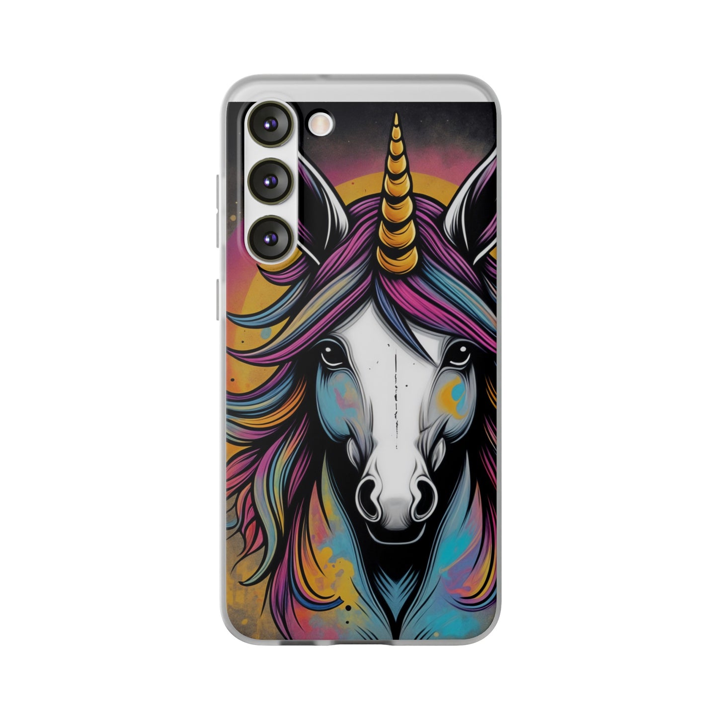 Mobile phone cover, unicorn