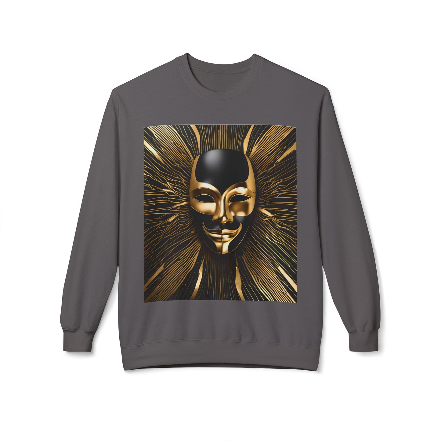 Unisex collegepaita Golden Veil