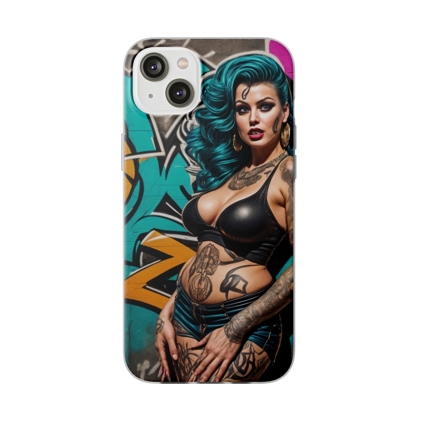 Mobile phone cover, urban queen