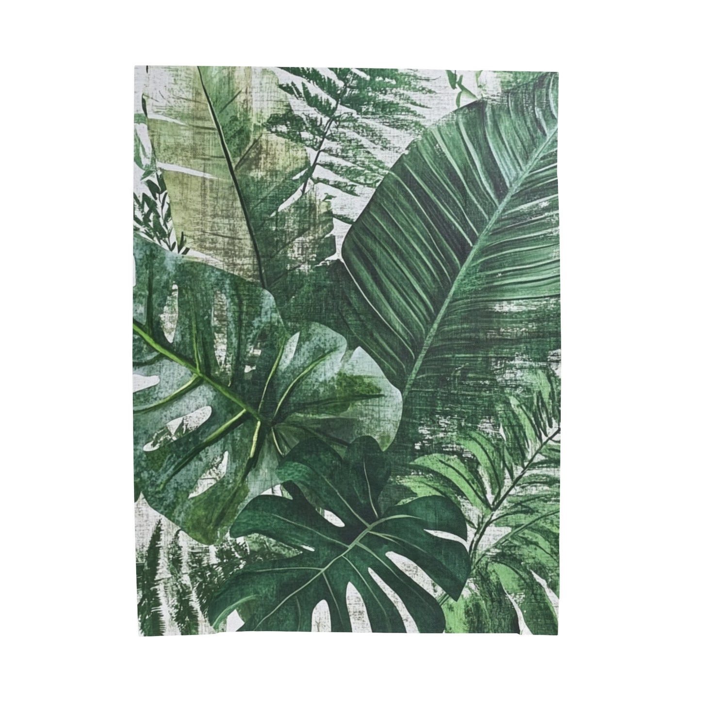 Veluuri pehmoviltti - Monster Monstera