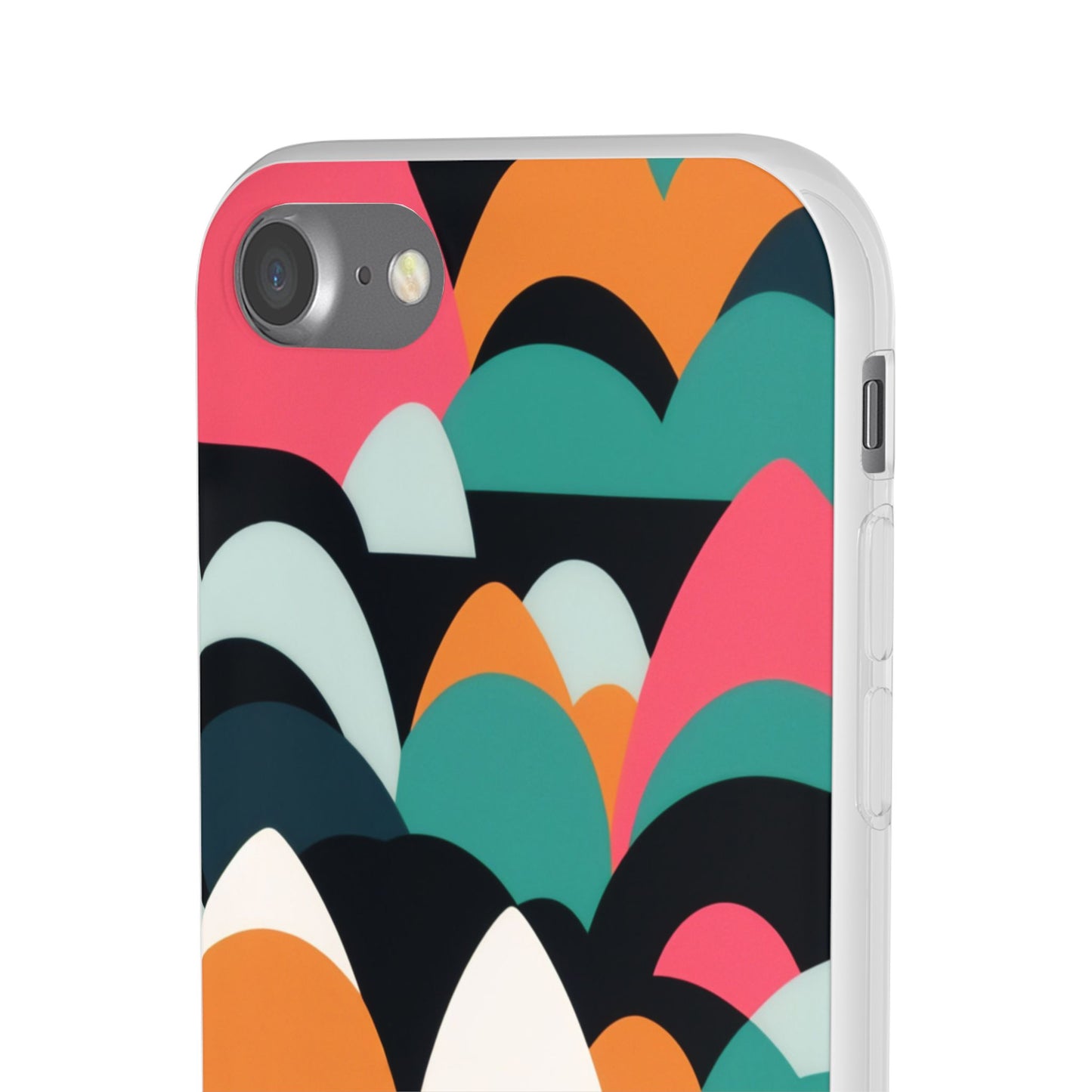 Mobile phone protective cover, rock wave