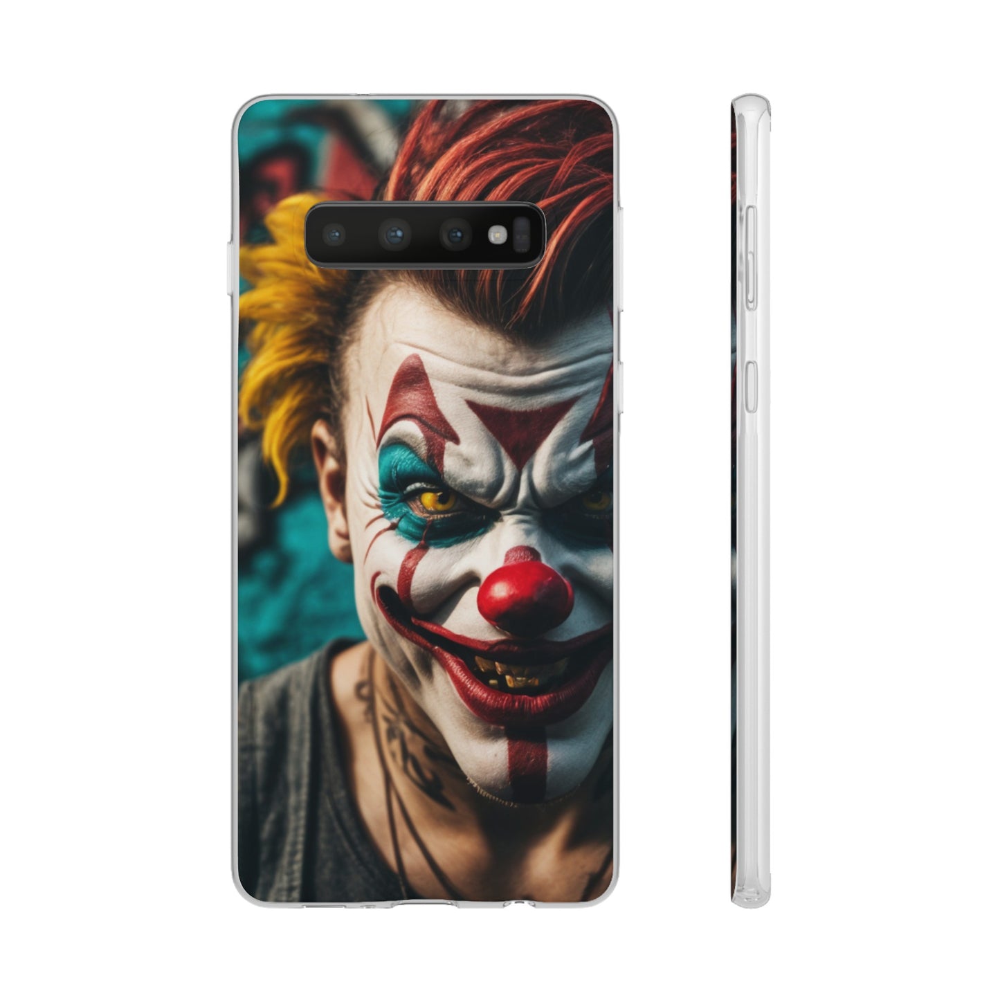 Mobile phone cover, he clown