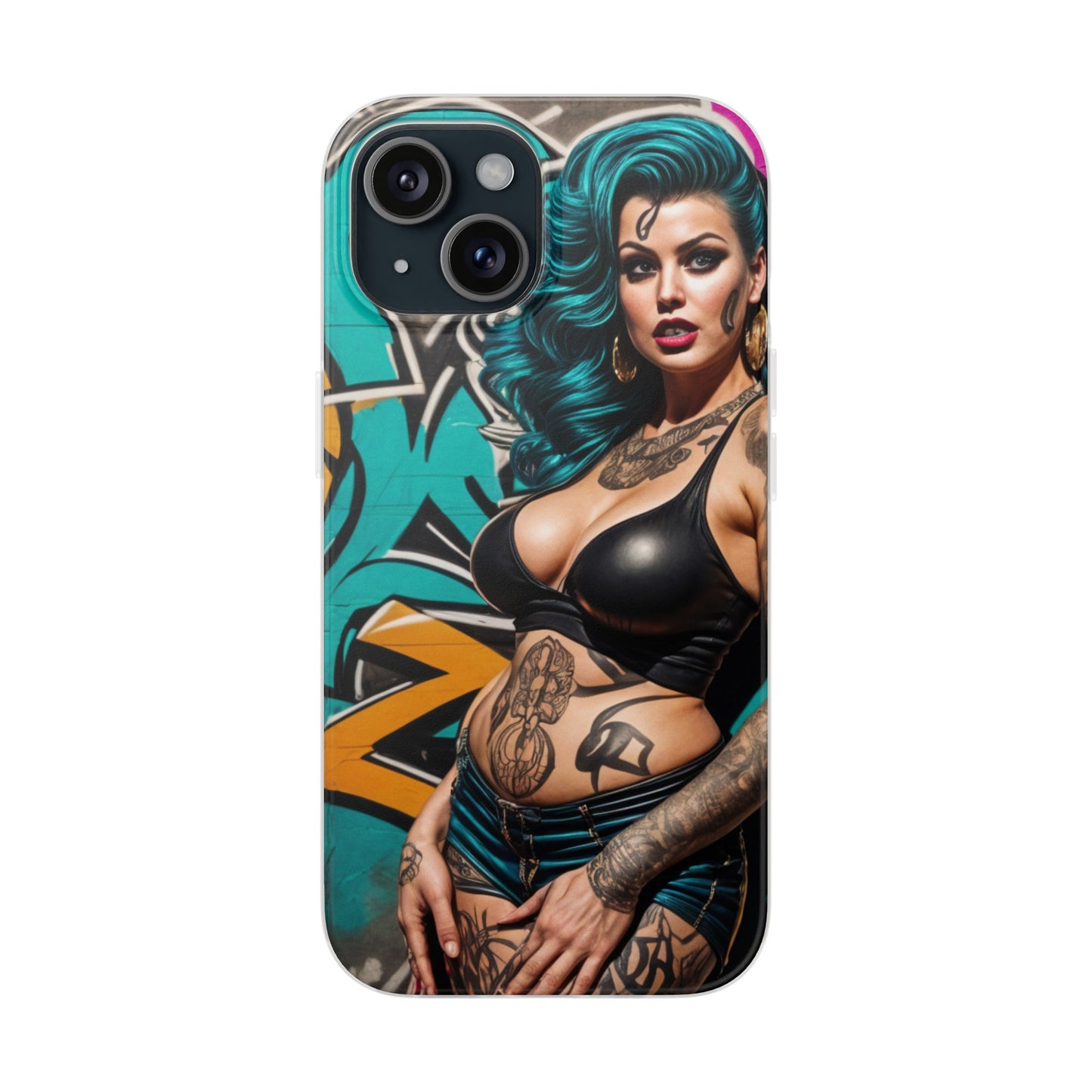 Mobile phone cover, urban queen