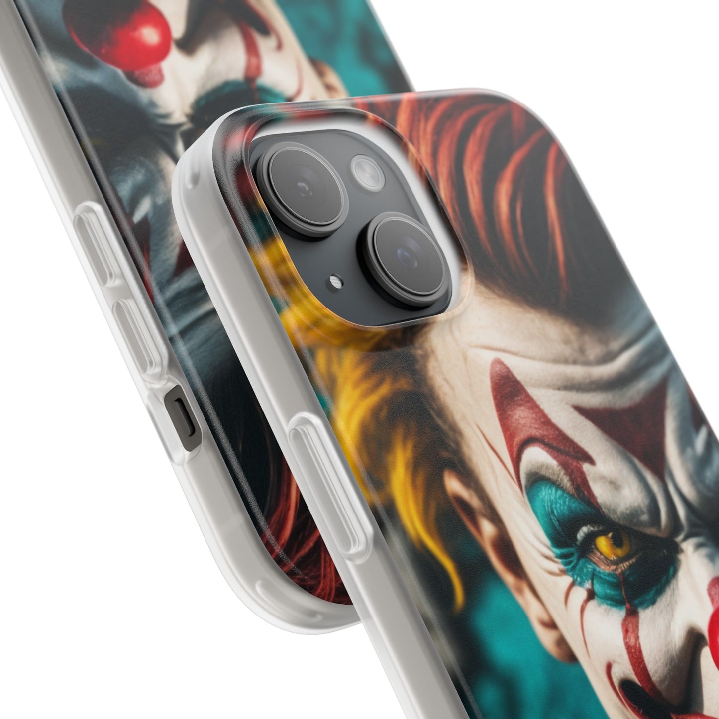 Mobile phone cover, he clown