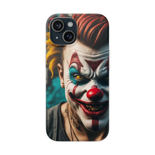 Mobile phone cover, he clown