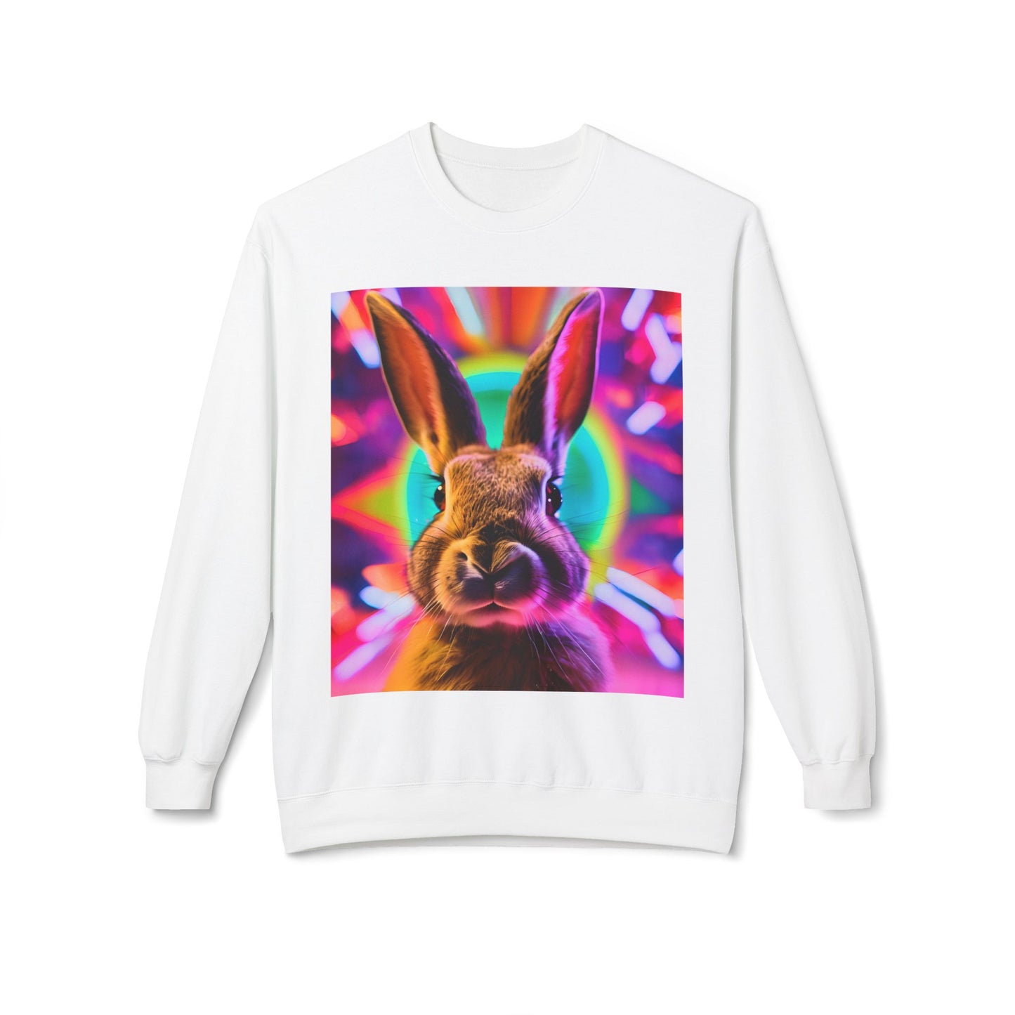 Unisex collegepaita Naughty Rabbit