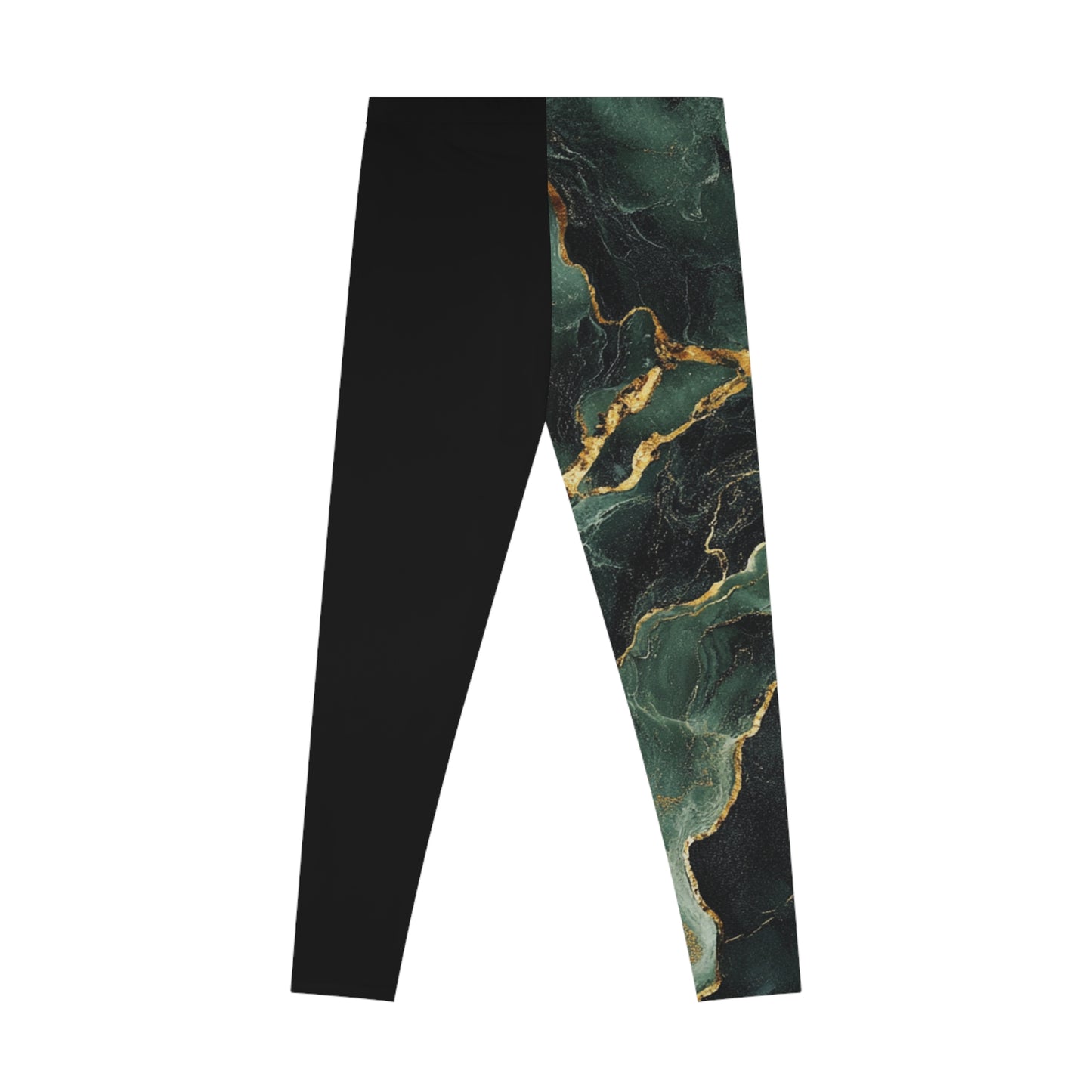 Joustavat legginssit– Lux Green Marmor