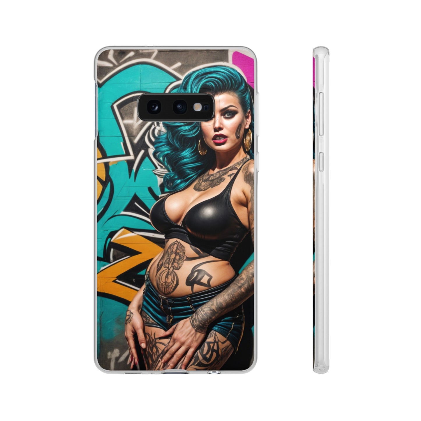 Mobile phone cover, urban queen