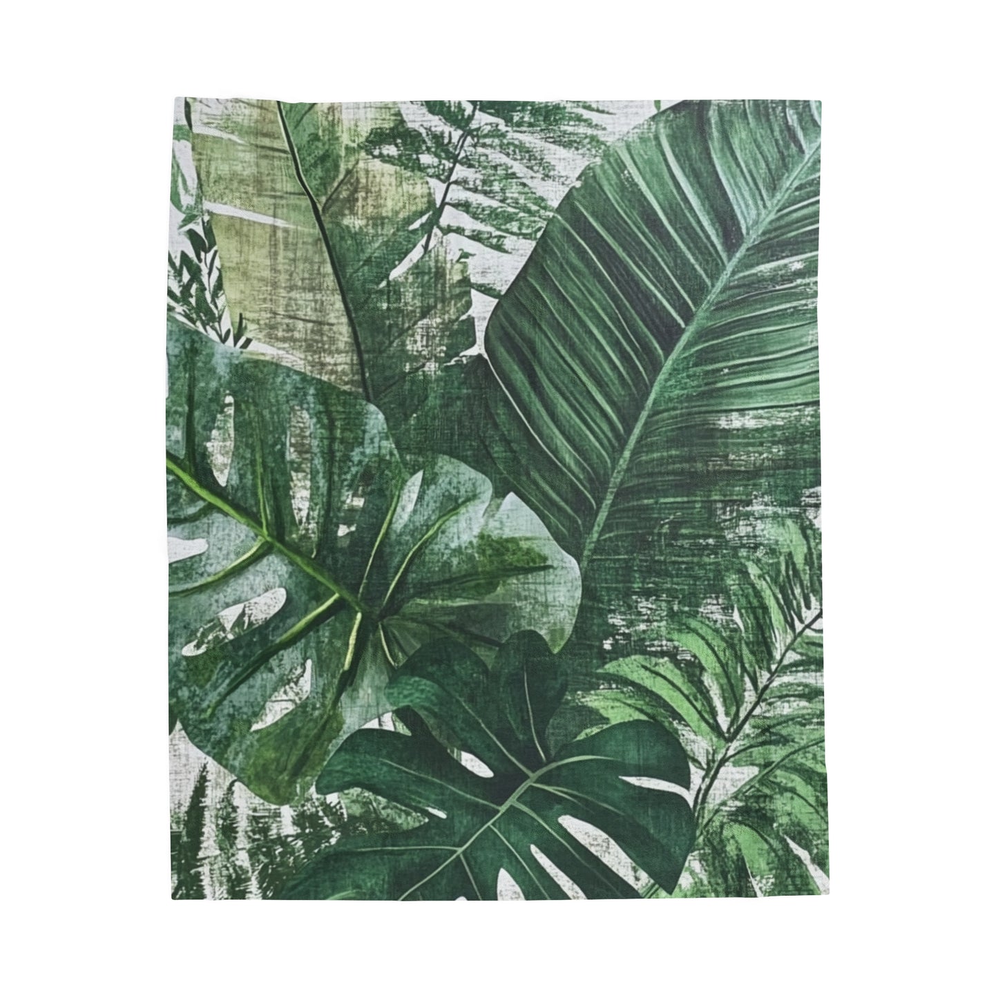 Veluuri pehmoviltti - Monster Monstera