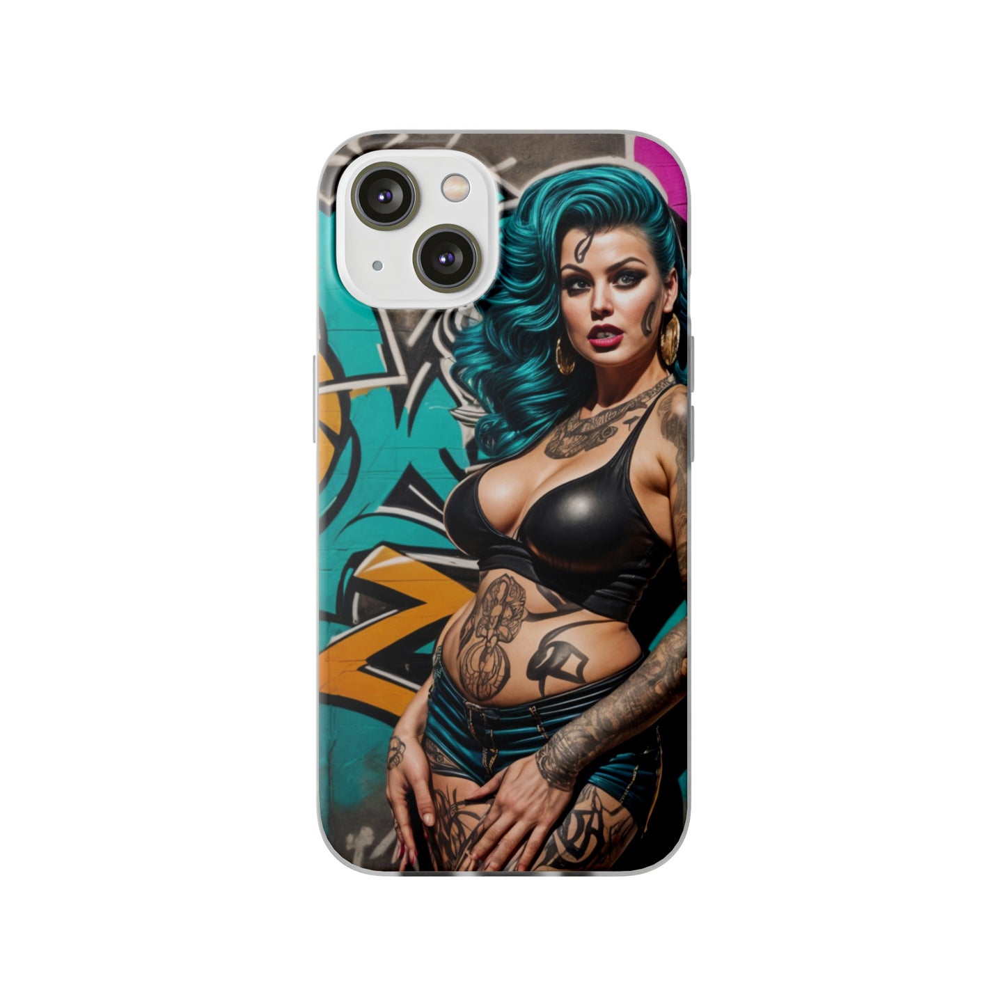 Mobile phone cover, urban queen