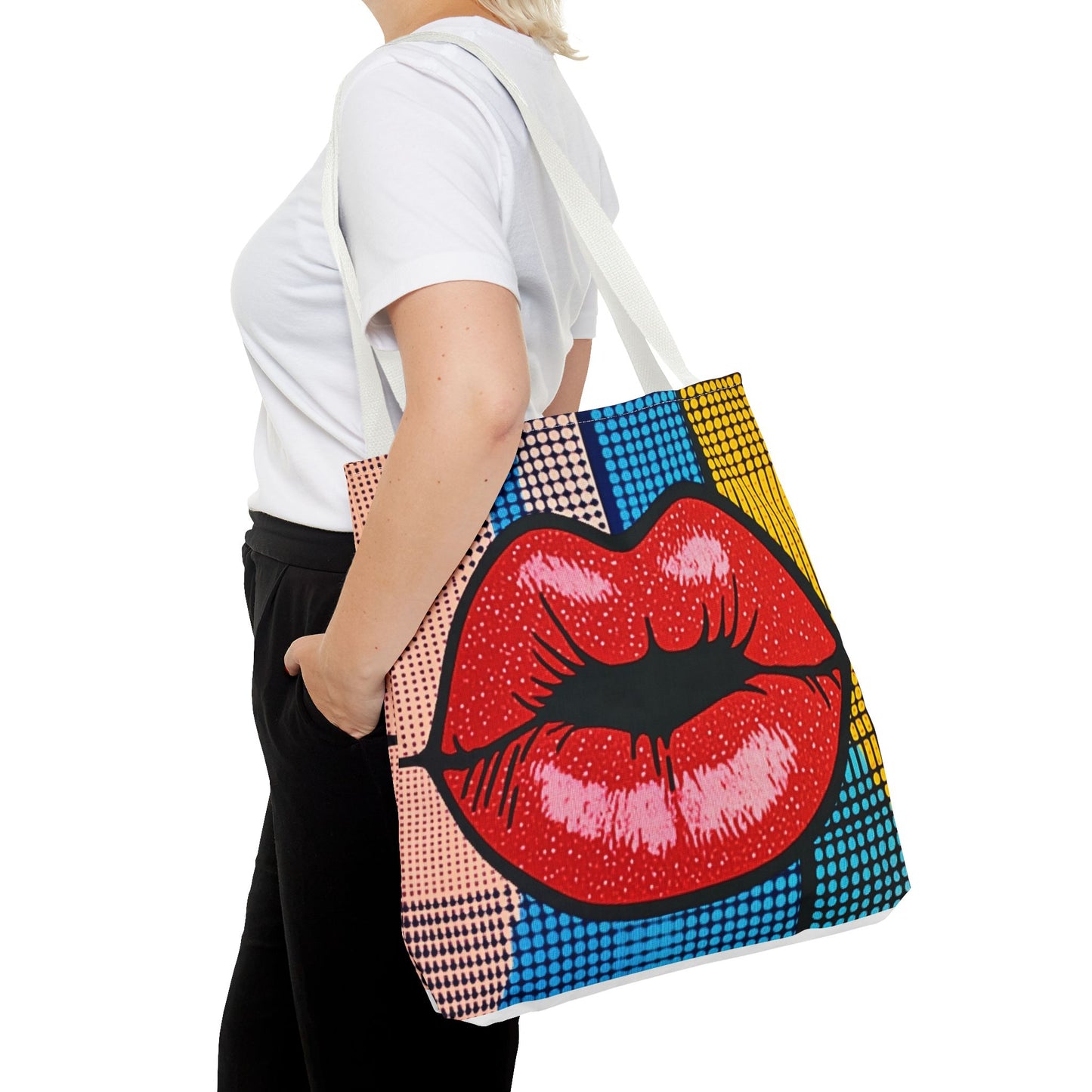 Kiss my! – Pop-art Laukku