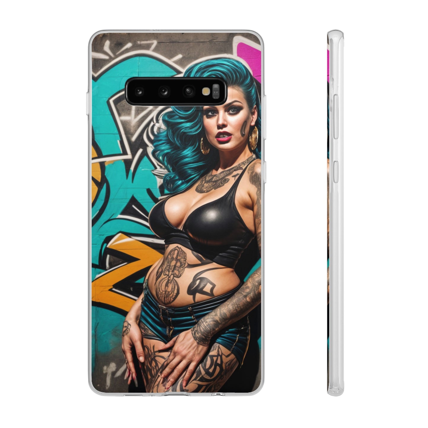 Mobile phone cover, urban queen