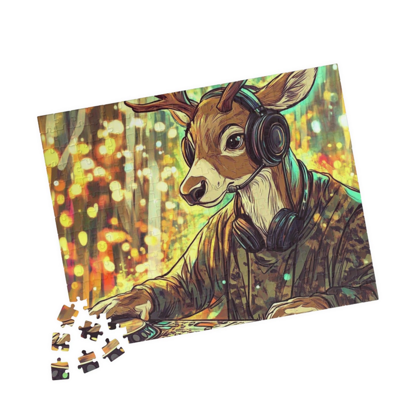 Deer DJ palapeli (110, 252, 520, 1014-palaa)