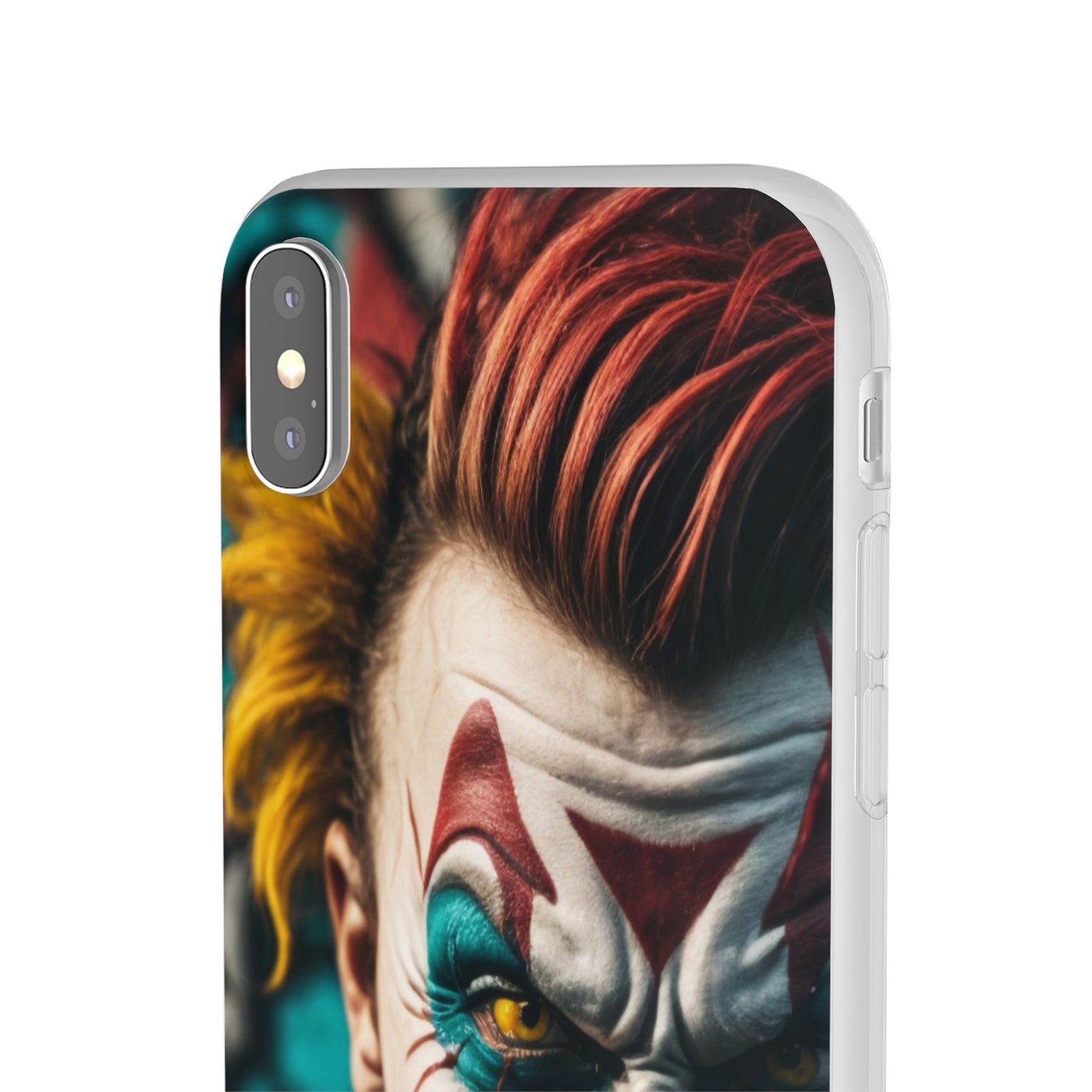 Mobile phone cover, he clown