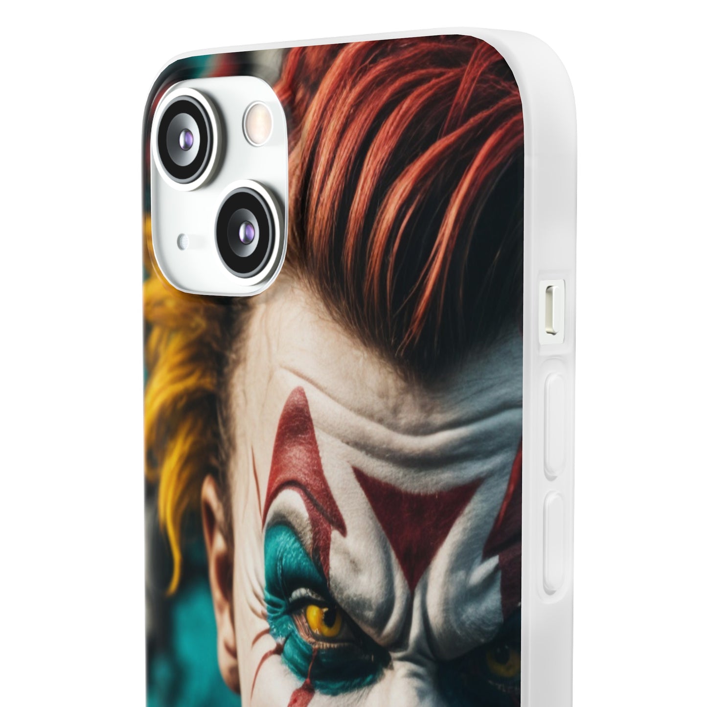 Mobile phone cover, he clown