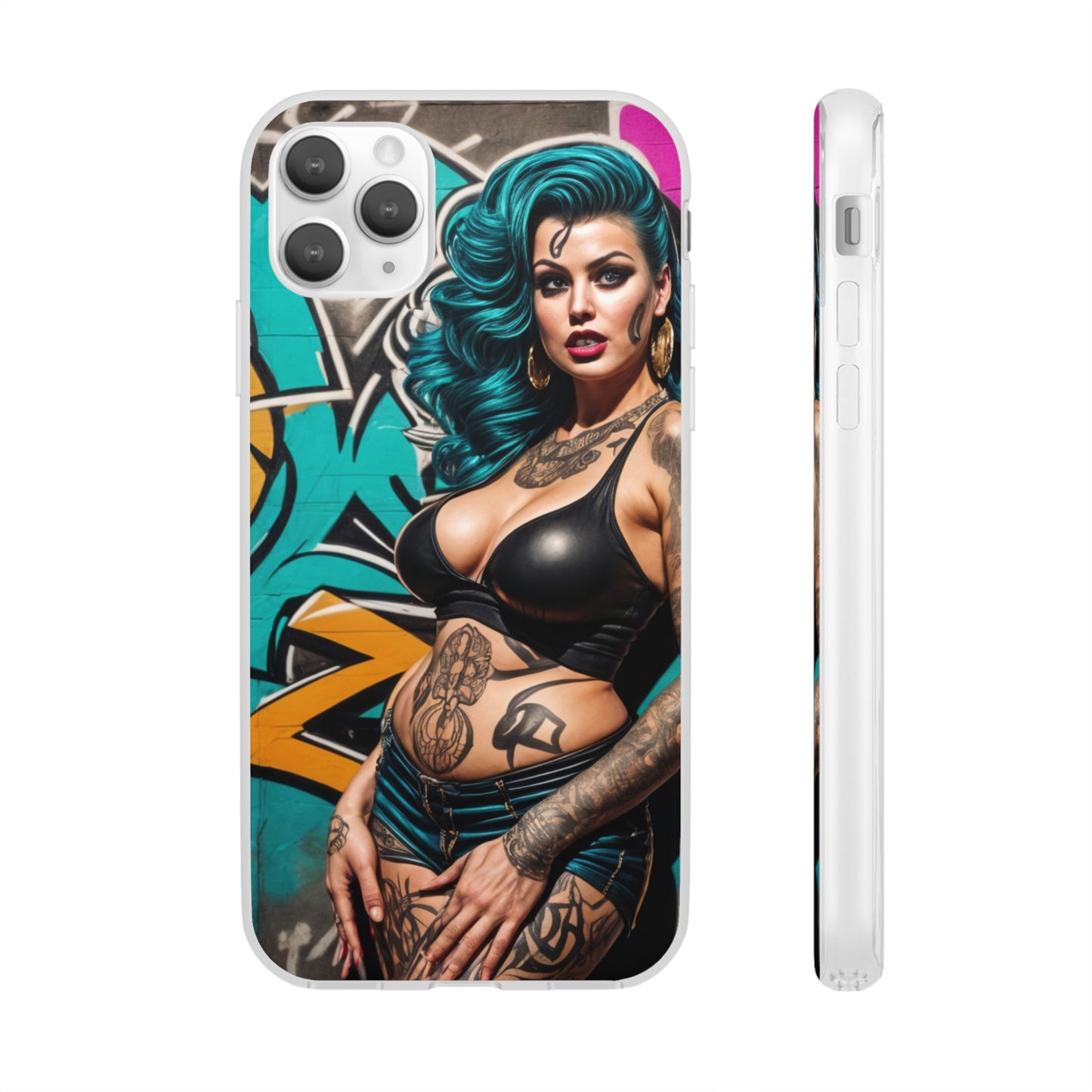 Mobile phone cover, urban queen