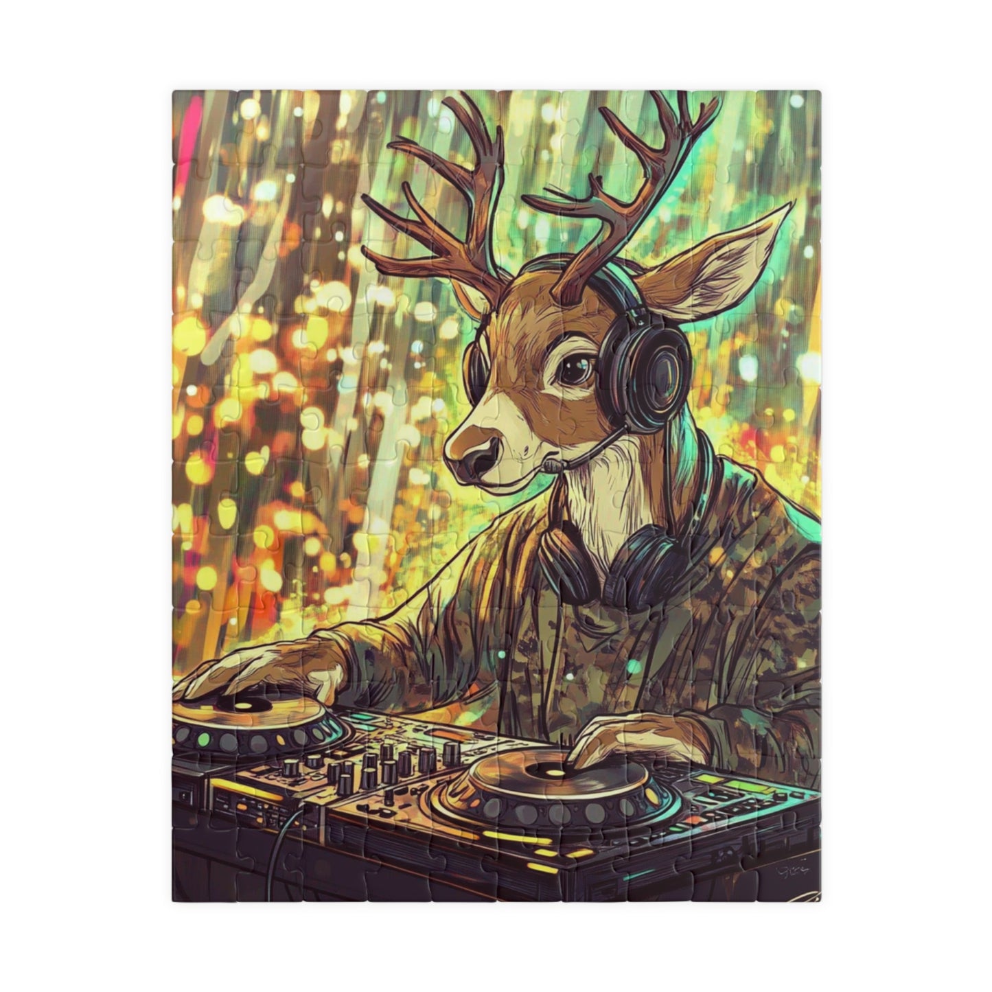 Deer DJ palapeli (110, 252, 520, 1014-palaa)