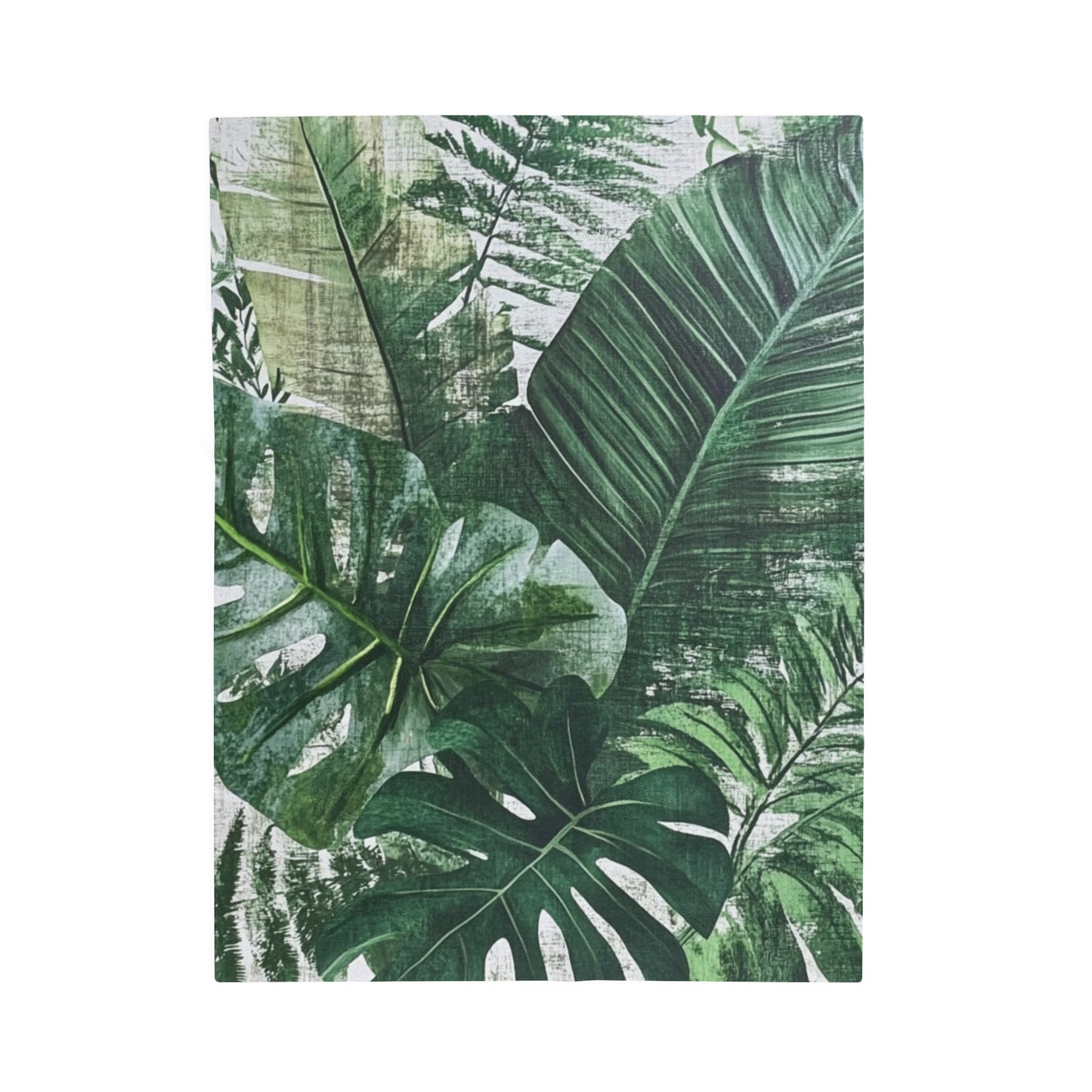 Veluuri pehmoviltti - Monster Monstera