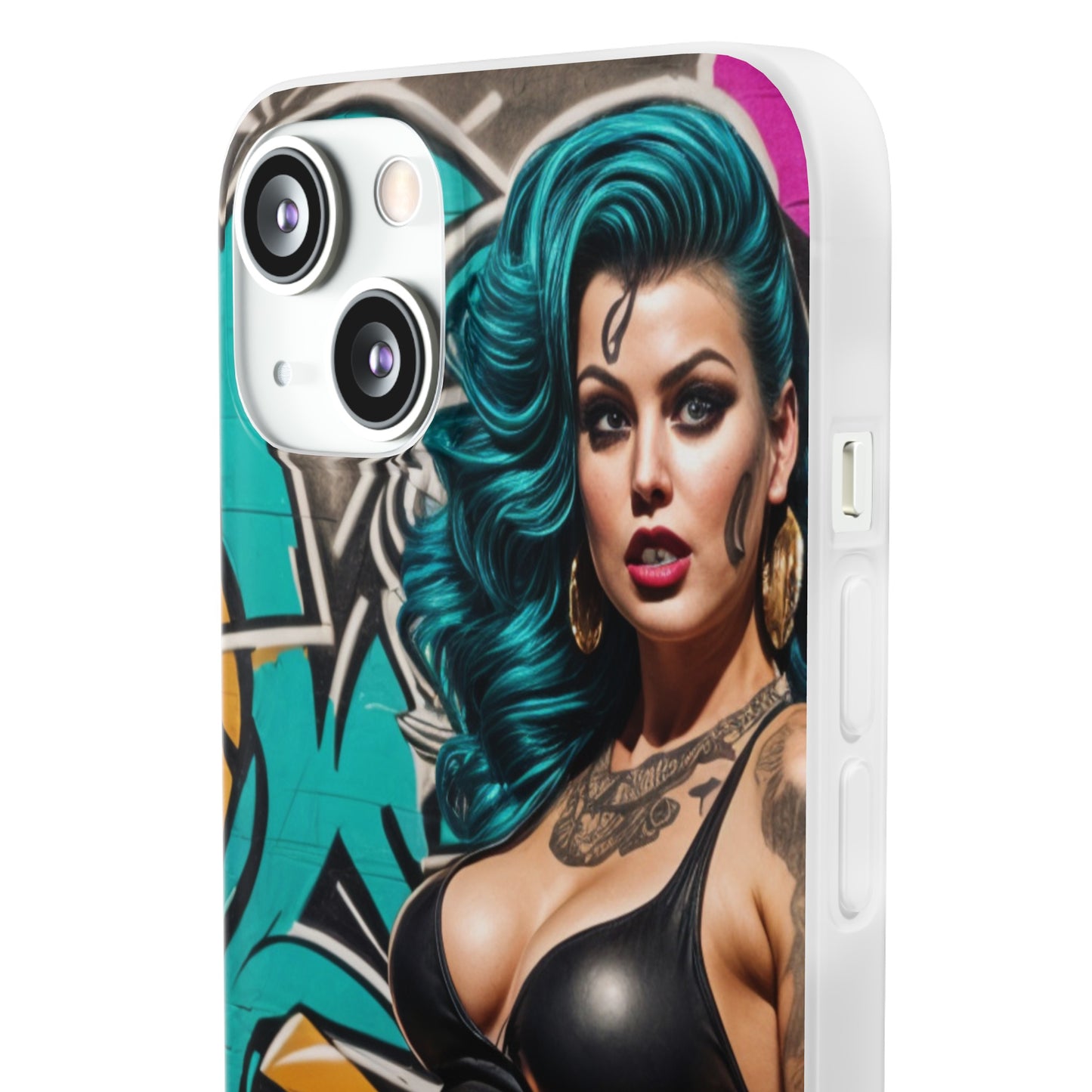 Mobile phone cover, urban queen