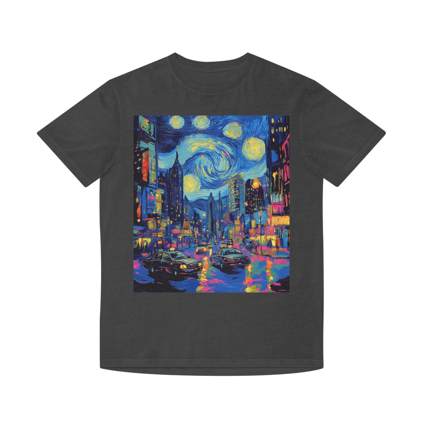 Unisex Faded Shirt  -Starry Night