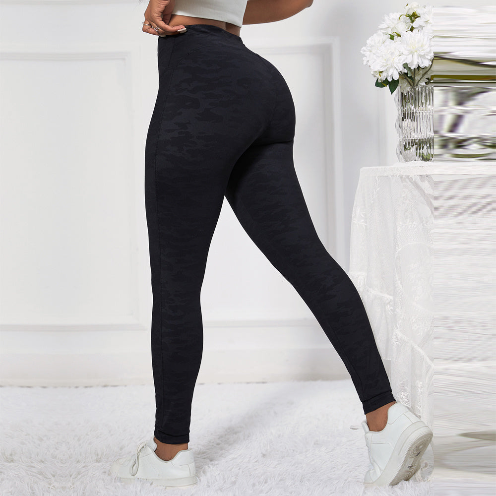 Melody X Camo - V-Muotoiset Bum Lift Leggingsit