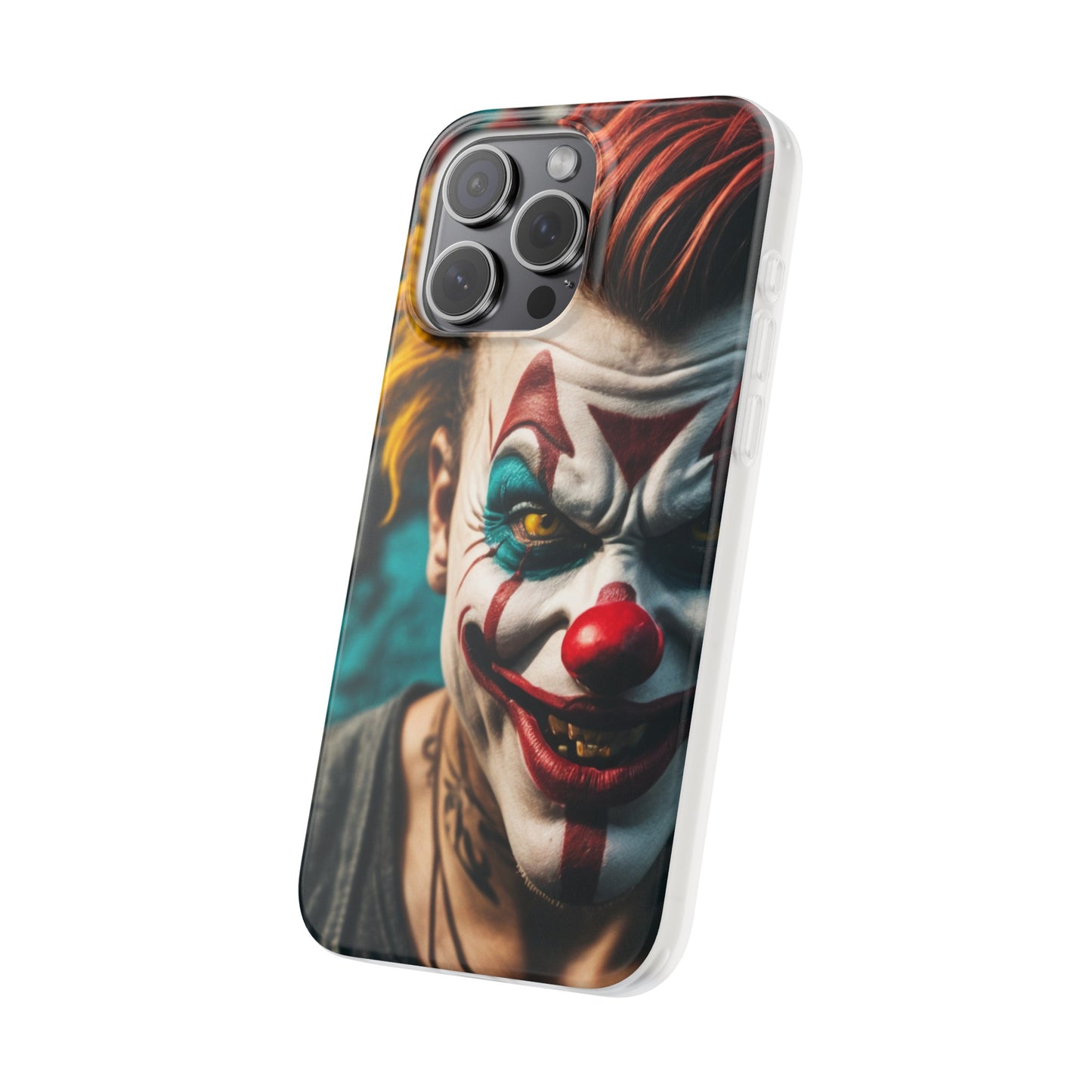 Mobile phone cover, he clown