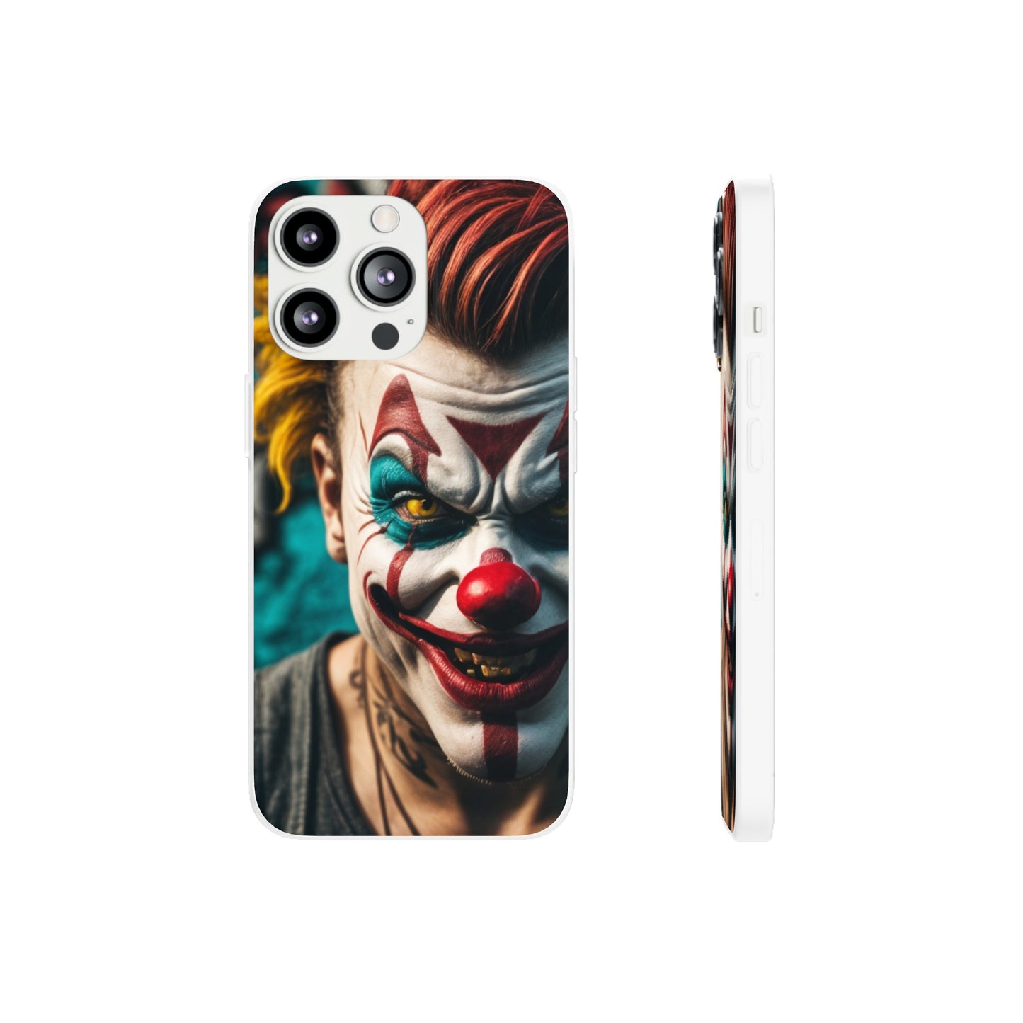 Mobile phone cover, he clown