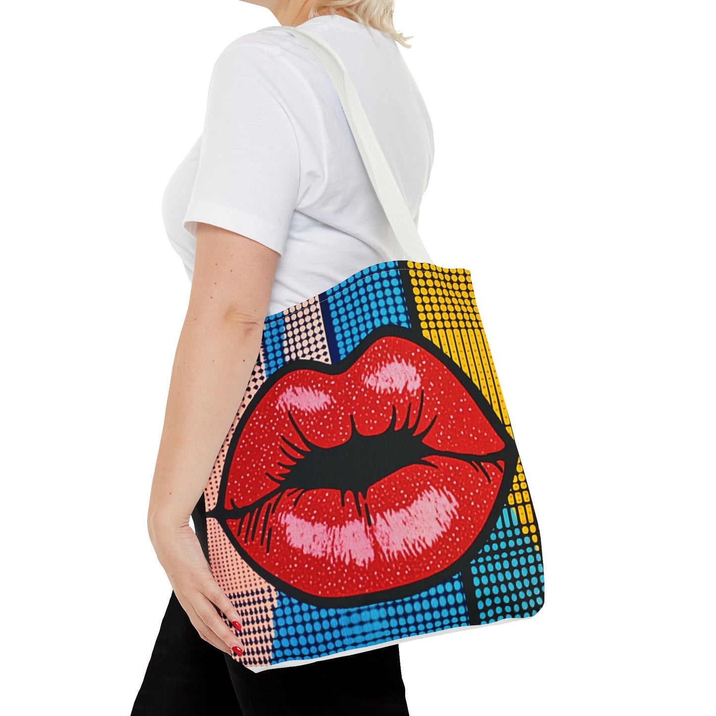 Kiss my! – Pop-art Laukku