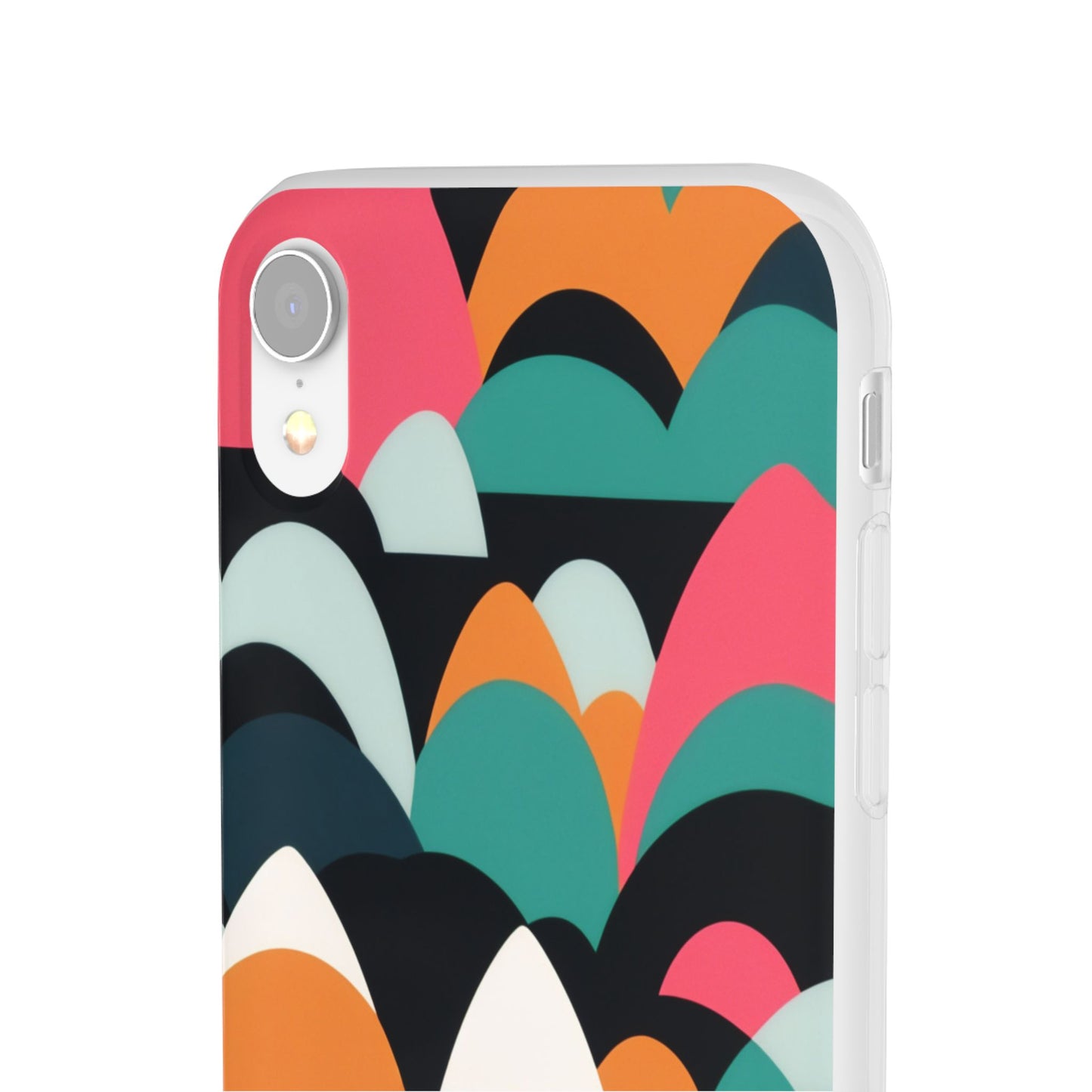 Mobile phone protective cover, rock wave