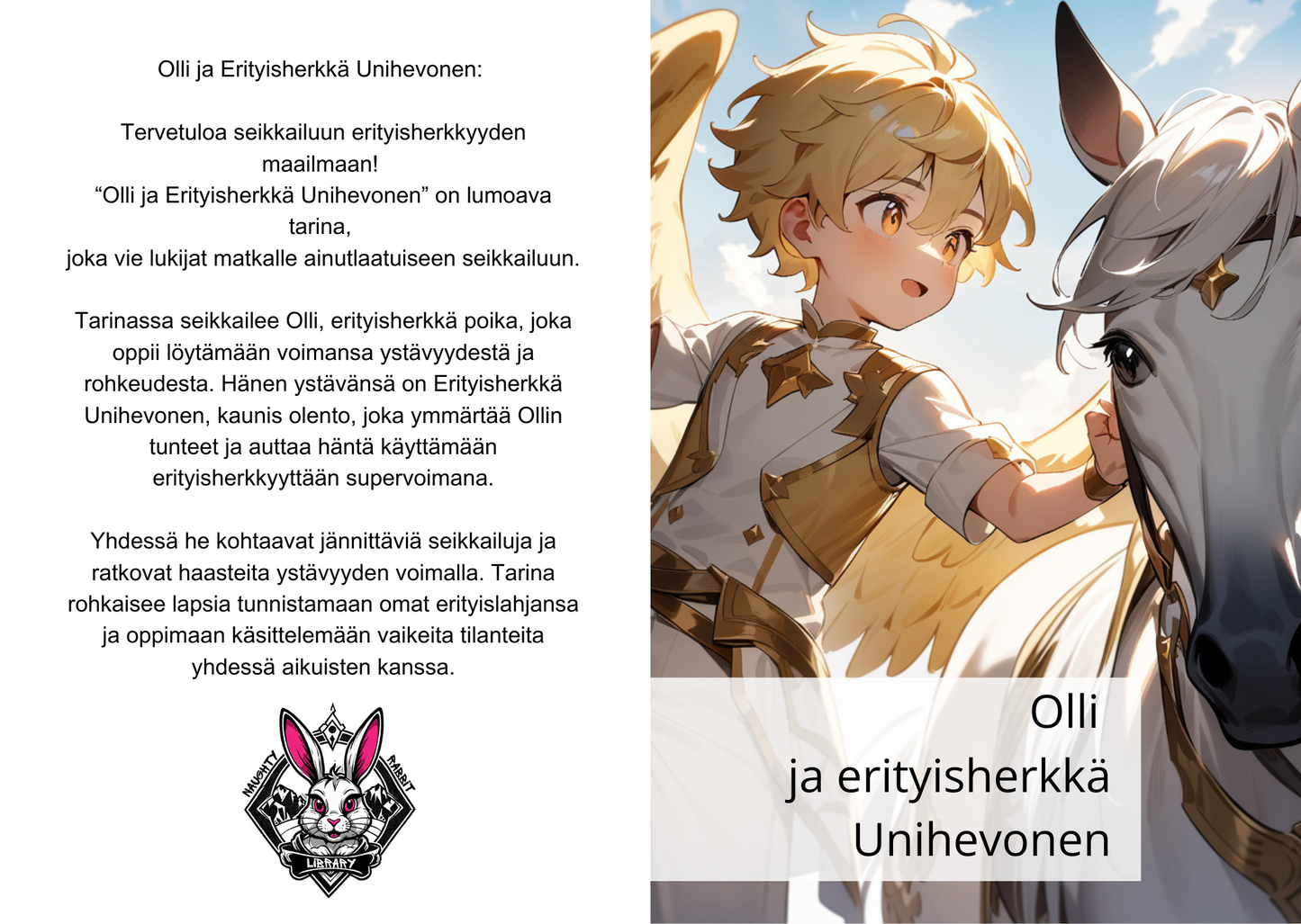 Olli ja erityisherkkä Unihevonen