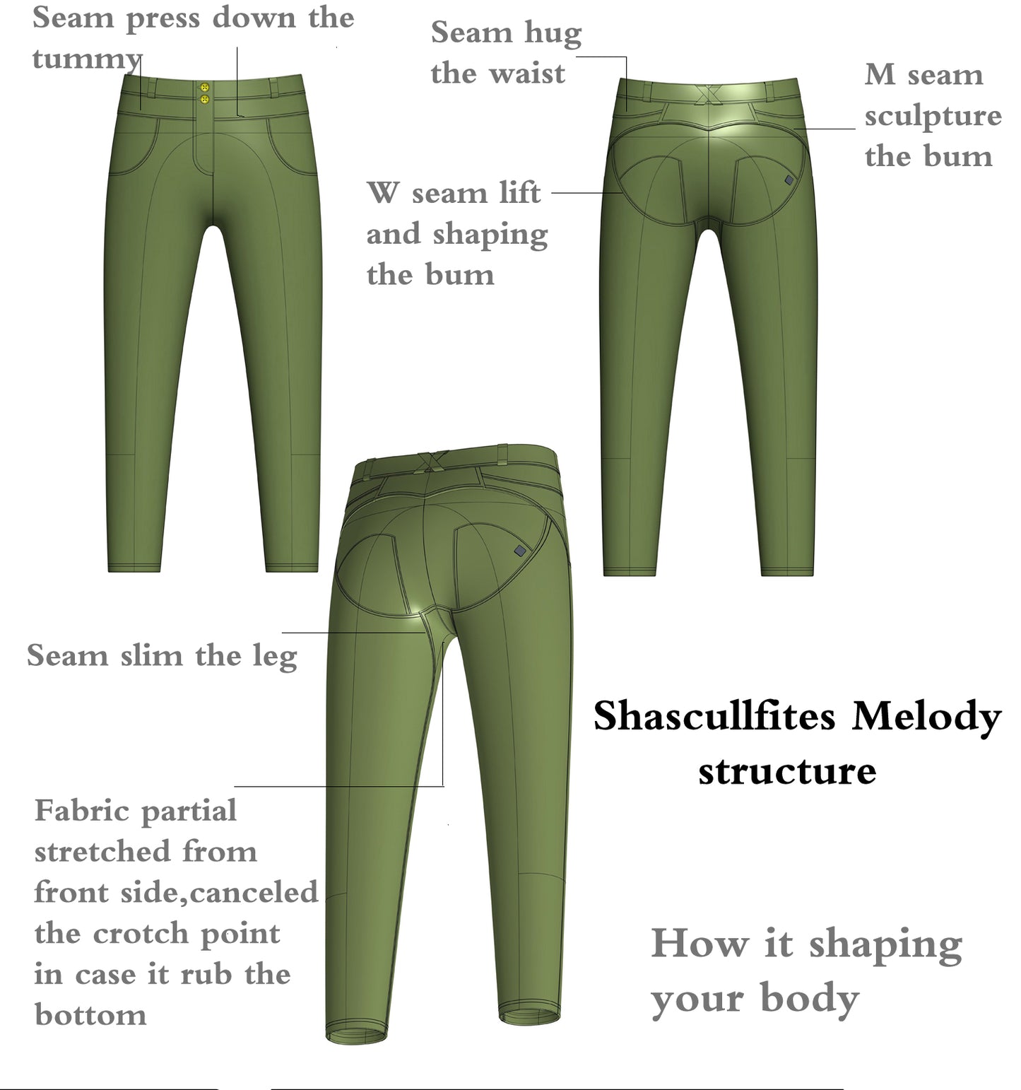 Shascullfites Melody – Thermo nahkaleggingsit